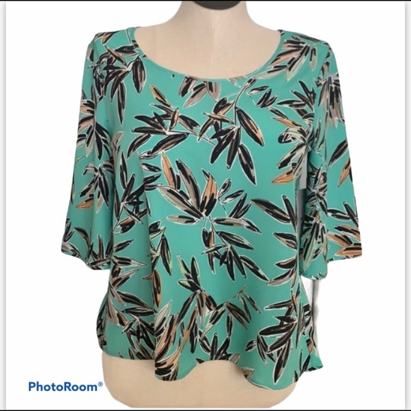 ZOZO Multi Color 3/4 Sleeve Blouse  Size: Small - Picture 1 of 8